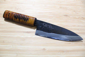 Kyokokaji Shoukei Shironiko Kurouchi Deba 135 mm (5.3") Fujimaki Handle