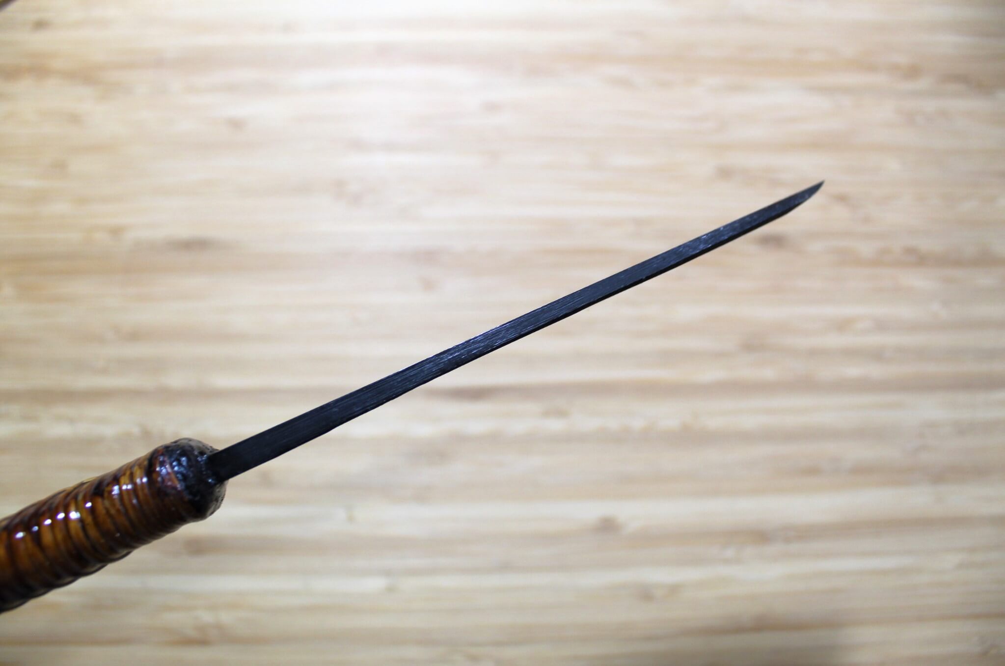 Kyokokaji Shokei Shironiko Kurouchi Deba 135 mm (5.3") Fujimaki Handle