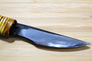 Kyokokaji Shoukei Shironiko Kurouchi Petty / Paring 65 mm (2.5") Fujimaki Handle