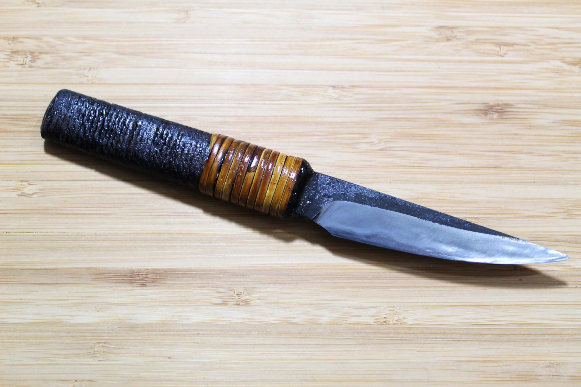 Kyokokaji Shoukei Shironiko Kurouchi Petty / Paring 75 mm (3.0") Fujimaki Handle