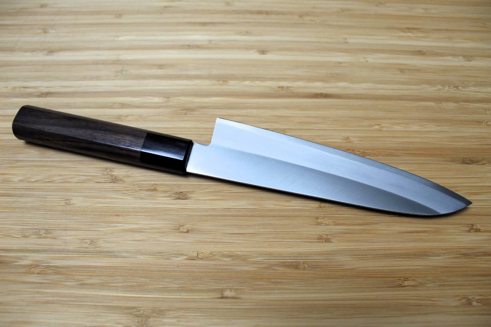 Miki Hamono Gokuao Aogami Super / Blue Super Steel Gyuto Knife 180 mm / 7.1" with Rosewood Handle