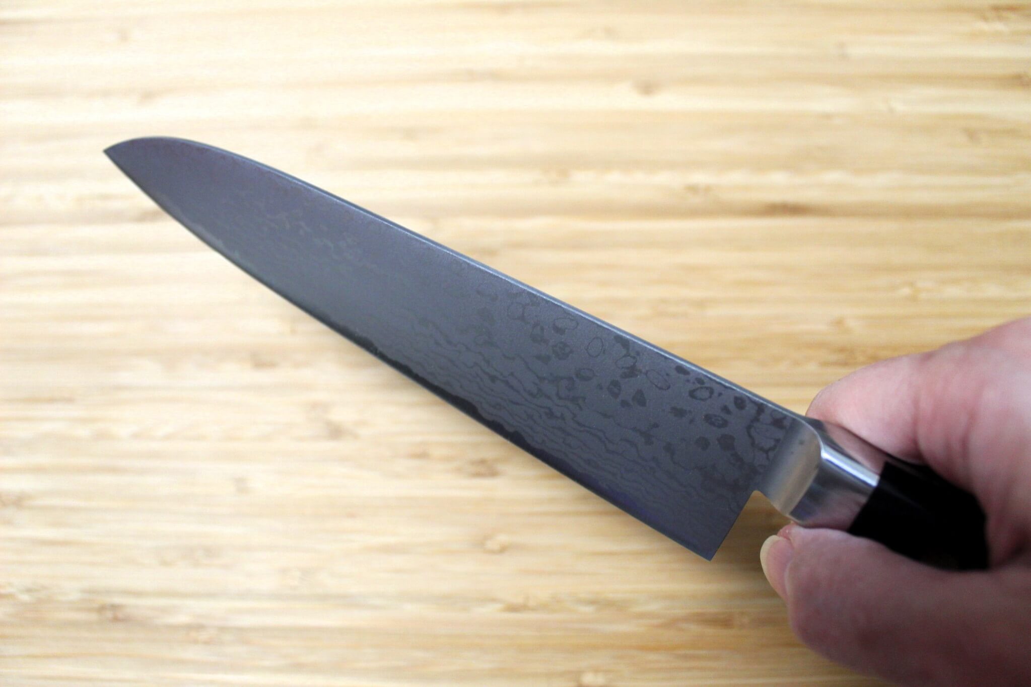 Miki Hamono Hakuun VG-10 Damascus Gyuto Knife 180 mm / 7.1"