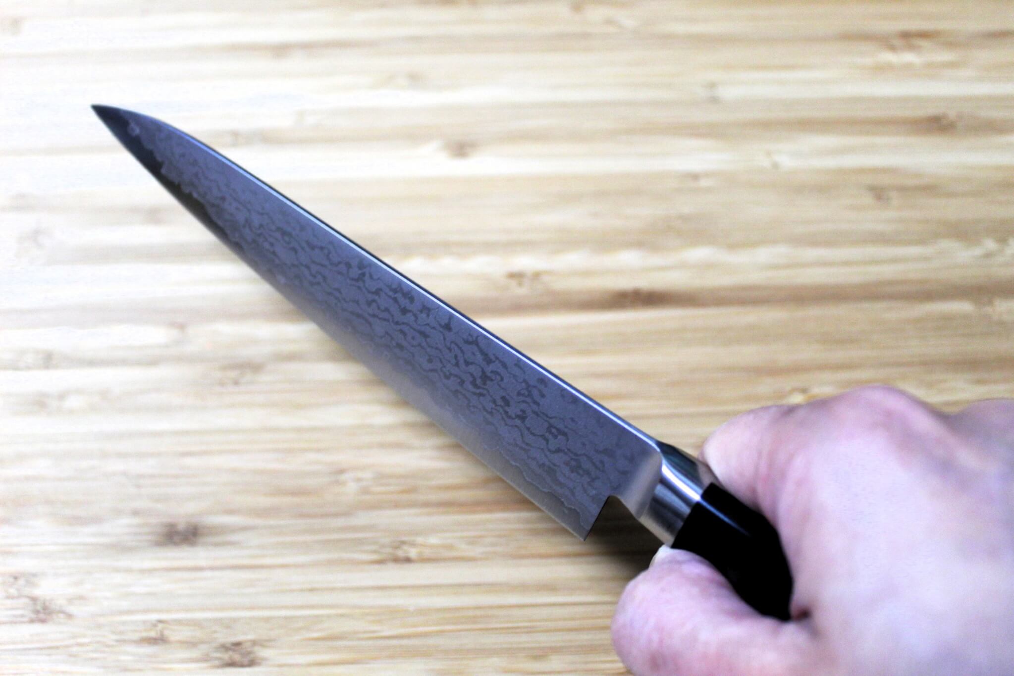 Miki Hamono Hakuun VG-10 Damascus Petty Knife 150mm / 5.9"