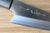 Misuzu Hamono Bunka Petty VG-10 Stainless Steel 105 mm / 4.1" Urushi Lacquer Magnolia Handle