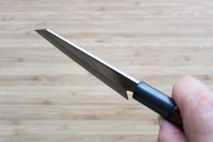 Misuzu Hamono Bunka Petty VG-10 Stainless Steel 105 mm / 4.1" Urushi Lacquer Magnolia Handle