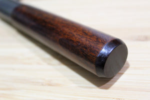 Misuzu Hamono Bunka Petty VG-10 Stainless Steel 105 mm / 4.1" Urushi Lacquer Magnolia Handle