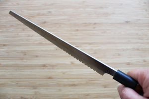 Misuzu Hamono Bread VG-10 Stainless Steel 240 mm / 9.4" Urushi Lacquer Magnolia Handle
