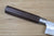 Nishiuchi Hocho Ginsan Bunka 180 mm (7.0") Walnut Handle