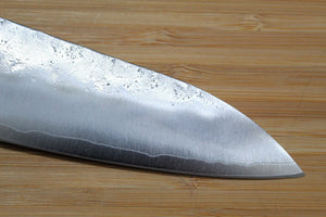 Nishiuchi Hocho Ginsan Bunka 180 mm (7.0") Walnut Handle