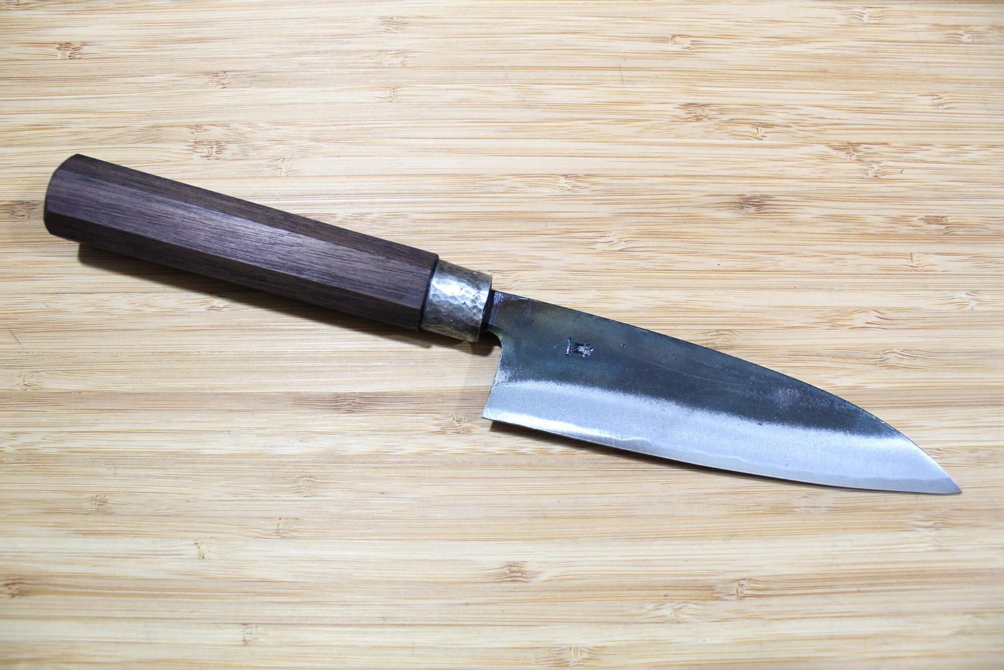 Nishiuchi Hocho Kurouchi Aogami #1 Small Deba 135 mm (5.3") Walnut Handle