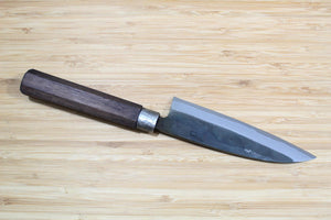 Nishiuchi Hocho Kurouchi Aogami #1 Small Deba 135 mm (5.3") Walnut Handle