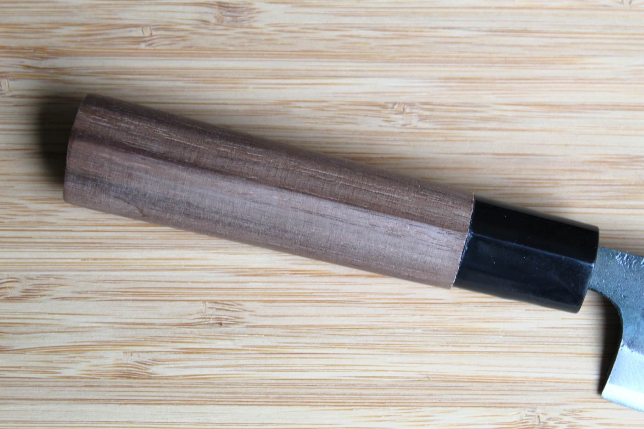 OUL Kurouchi Aogami Paring Knife 75 mm / 3.0" Walnut Handle