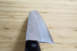 OUL Santoku Ginsan Nashiji 180 mm / 7.1" Purple Handle