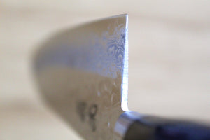 OUL VG-10 Damascus Tsuchime Santoku 180 mm / 7.1"