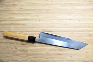 OUL Kengata Gyuto White Steel #1 210 mm / 8.2" Keyaki Handle