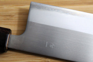 OUL Nakiri White Steel #1 165 mm / 6.5" Keyaki Handle