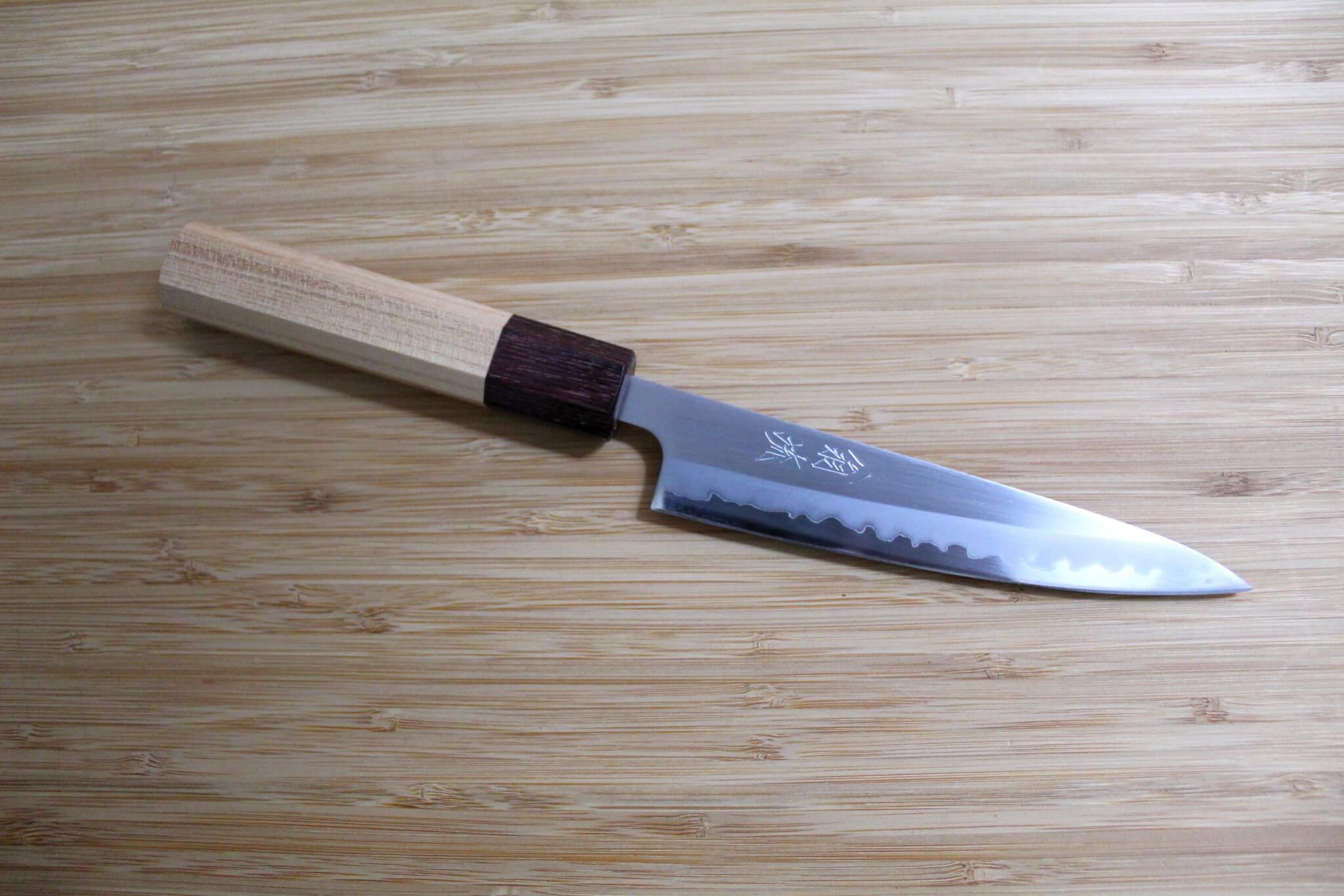 OUL Petty White Steel #1 135 mm / 5.3" Keyaki Handle