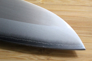 OUL Santoku White Steel #1 165 mm / 6.5" Keyaki Handle