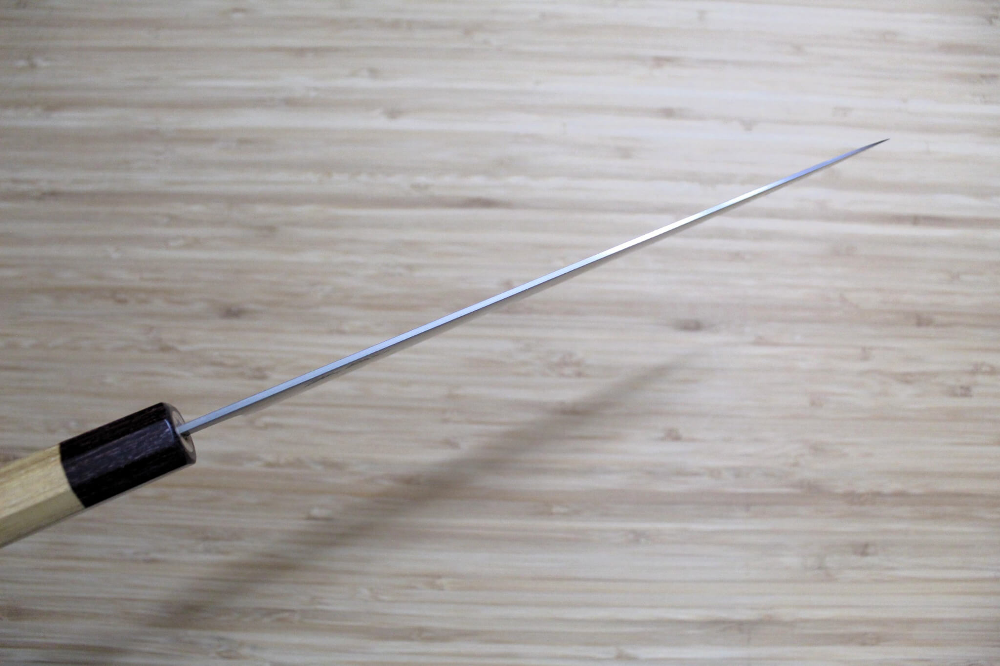 OUL Sujihiki White Steel #1 240 mm / 9.4" Keyaki Handle