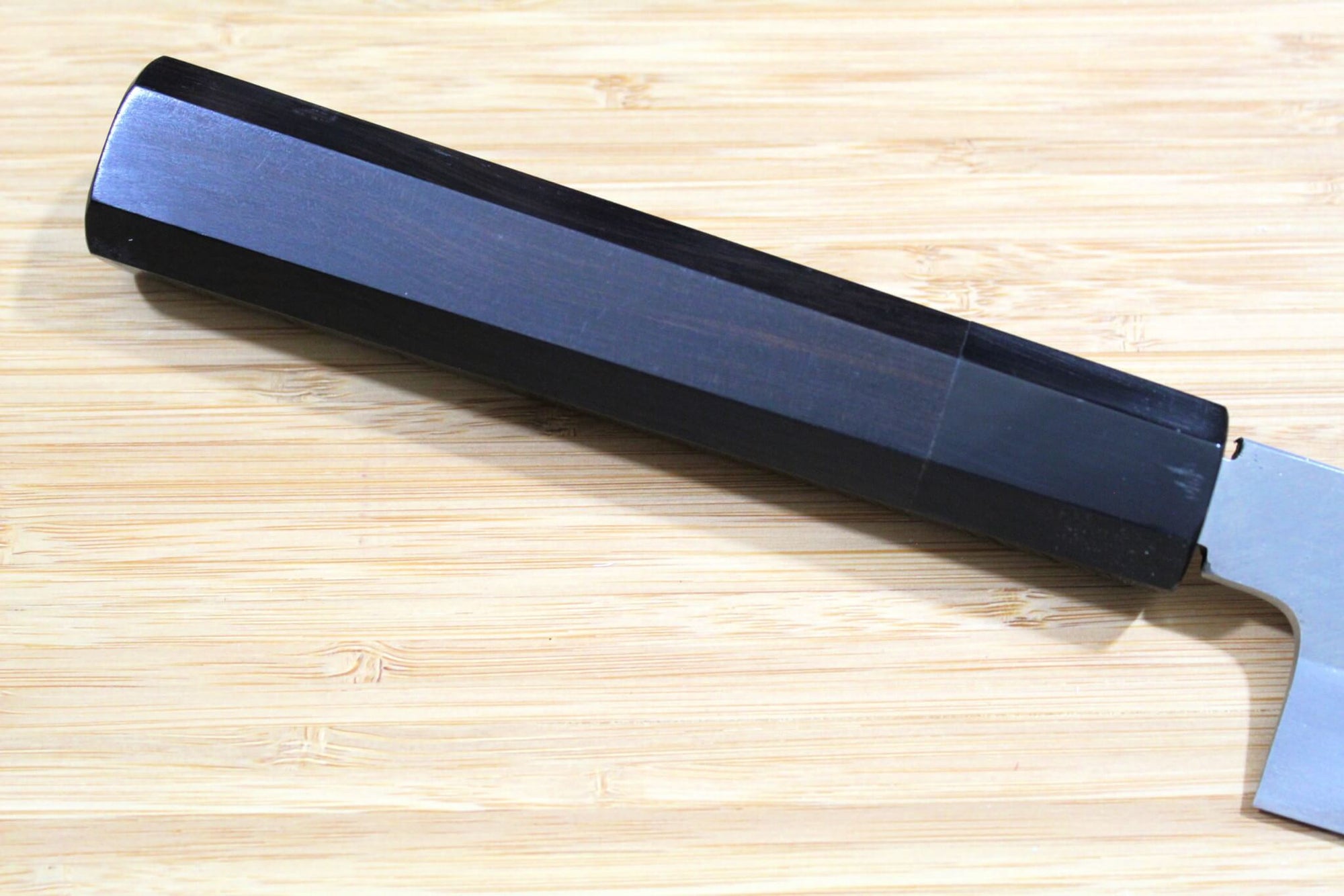 OUL Aoniko / Blue Steel #2 Gyuto 240 mm / 9.4" with Ebony Handle