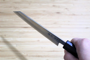 OUL Ginsan Kengata Petty 150 mm / 5.9" Black Makiji Urushi Handle