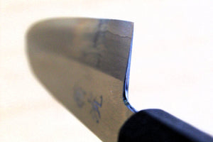 OUL Ginsan Santoku 180 mm / 7.1" Black Makiji Urushi Handle