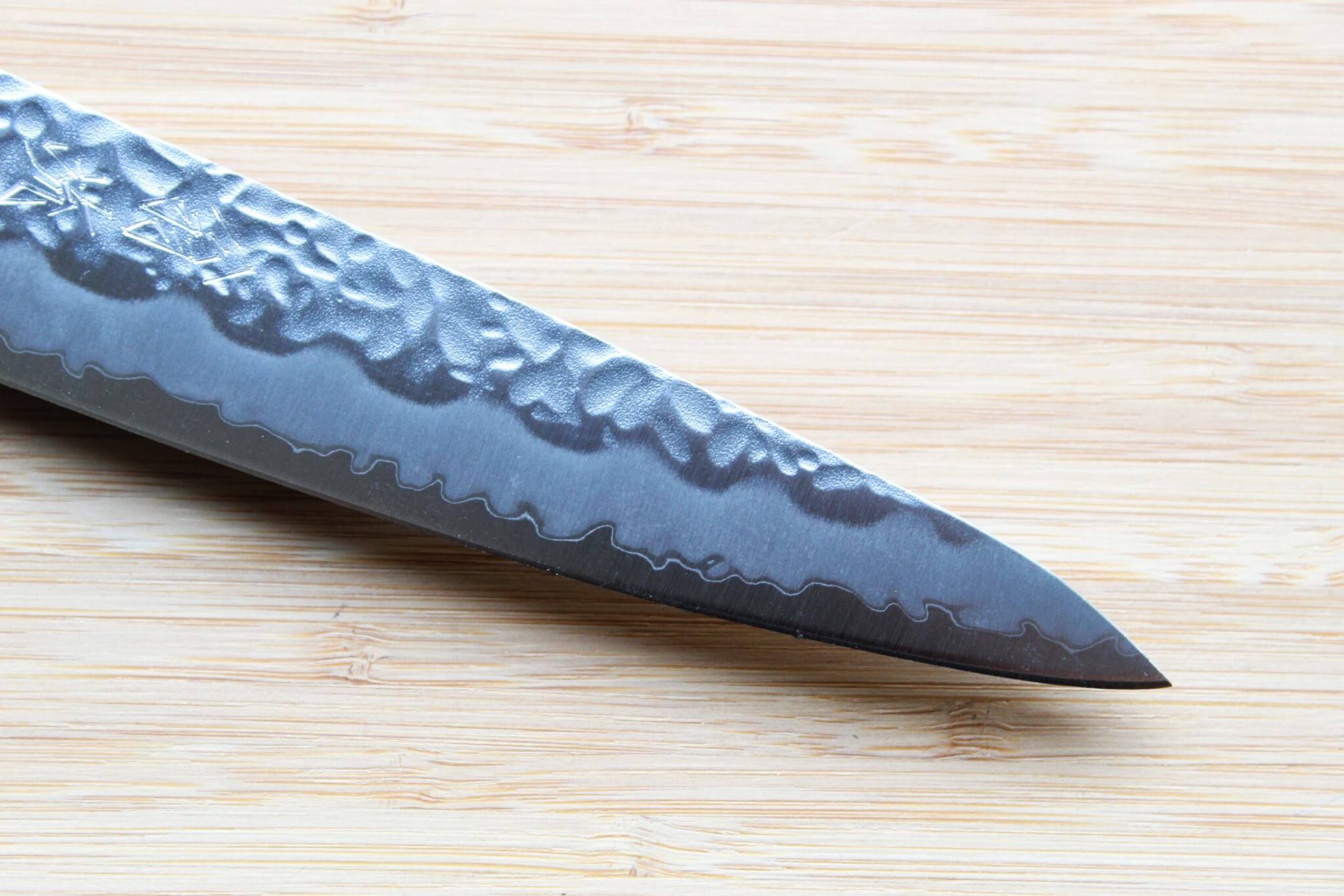 OUL Petty Tsuchime White Steel #1 135 mm / 5.3" Black Oak Handle