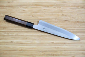 OUL Shirogami #2 / White Steel #2 Gyuto 210 mm / 8.2" with Maple Handle