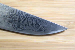 Sawakazuma SRS13 Steak Knife 120 mm / 4.7" Desert Ironwood Handle