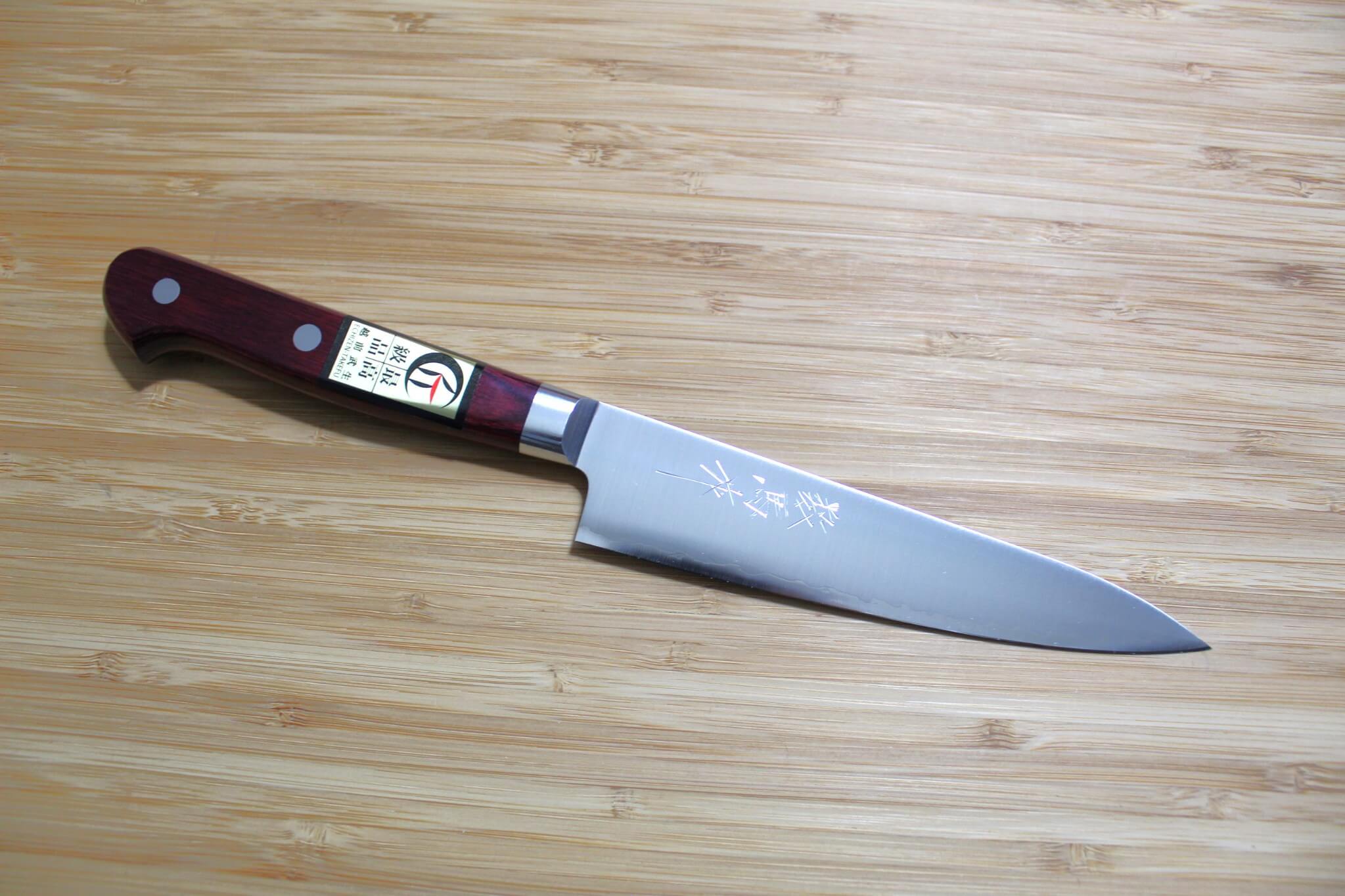 Sawakazuma SRS13 Petty Knife 130 mm (5.1") / 150 mm (5.9") Rosewood Handle