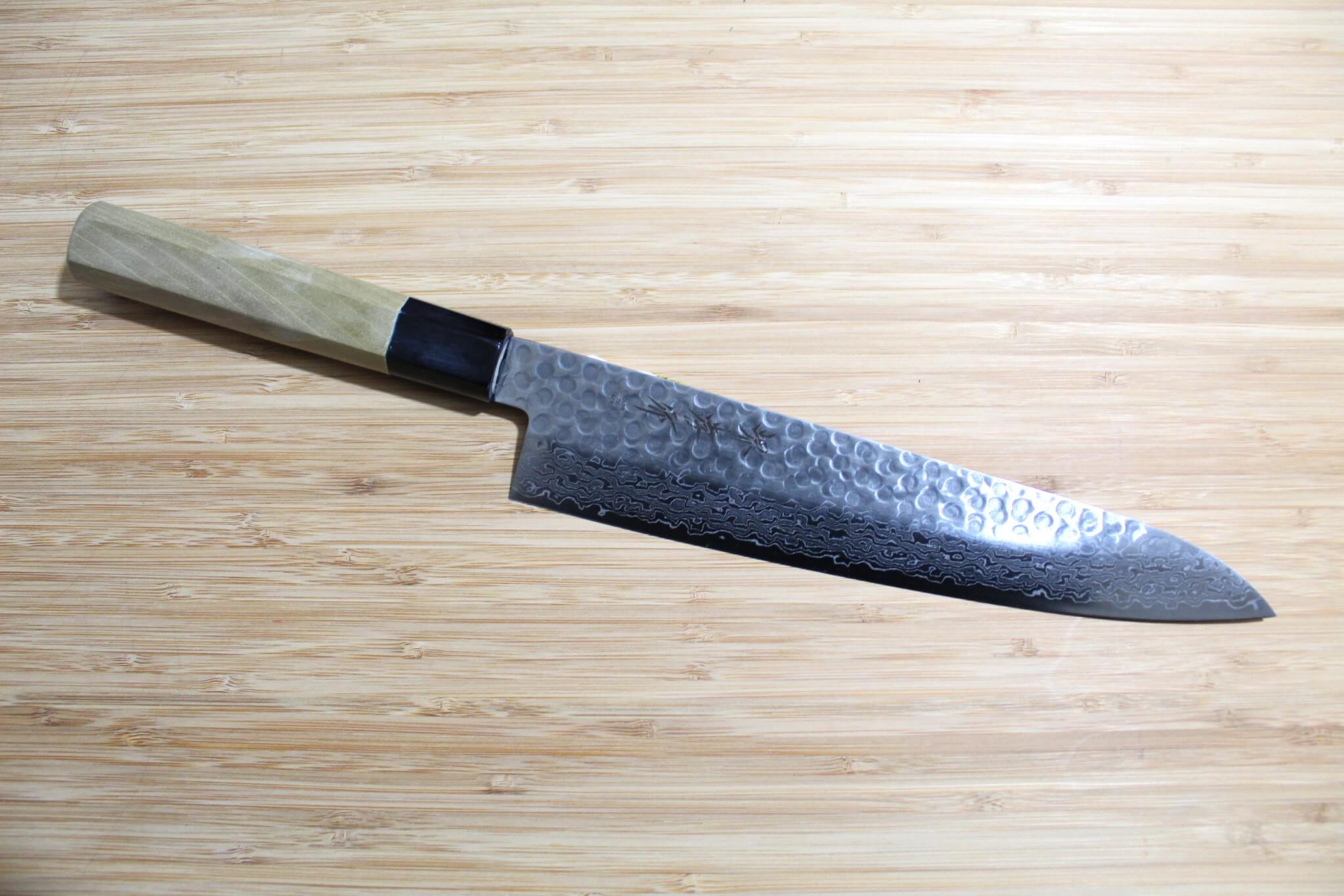 Sakai Takayuki Gyuto Japanese Chef Knife 240mm (9.4")  Damascus 45 Layer Japanese Handle