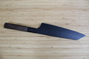 Sakai Takayuki Kurokage VG-10 with Non Stick Coating 190 mm (7.5") Kengata Gyuto Japanese Chef Knife with Wenge Handle