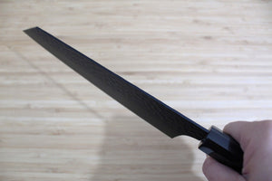 Sakai Takayuki Kurokage VG-10 with Non Stick Coating 190 mm (7.5") Kengata Gyuto Japanese Chef Knife with Wenge Handle