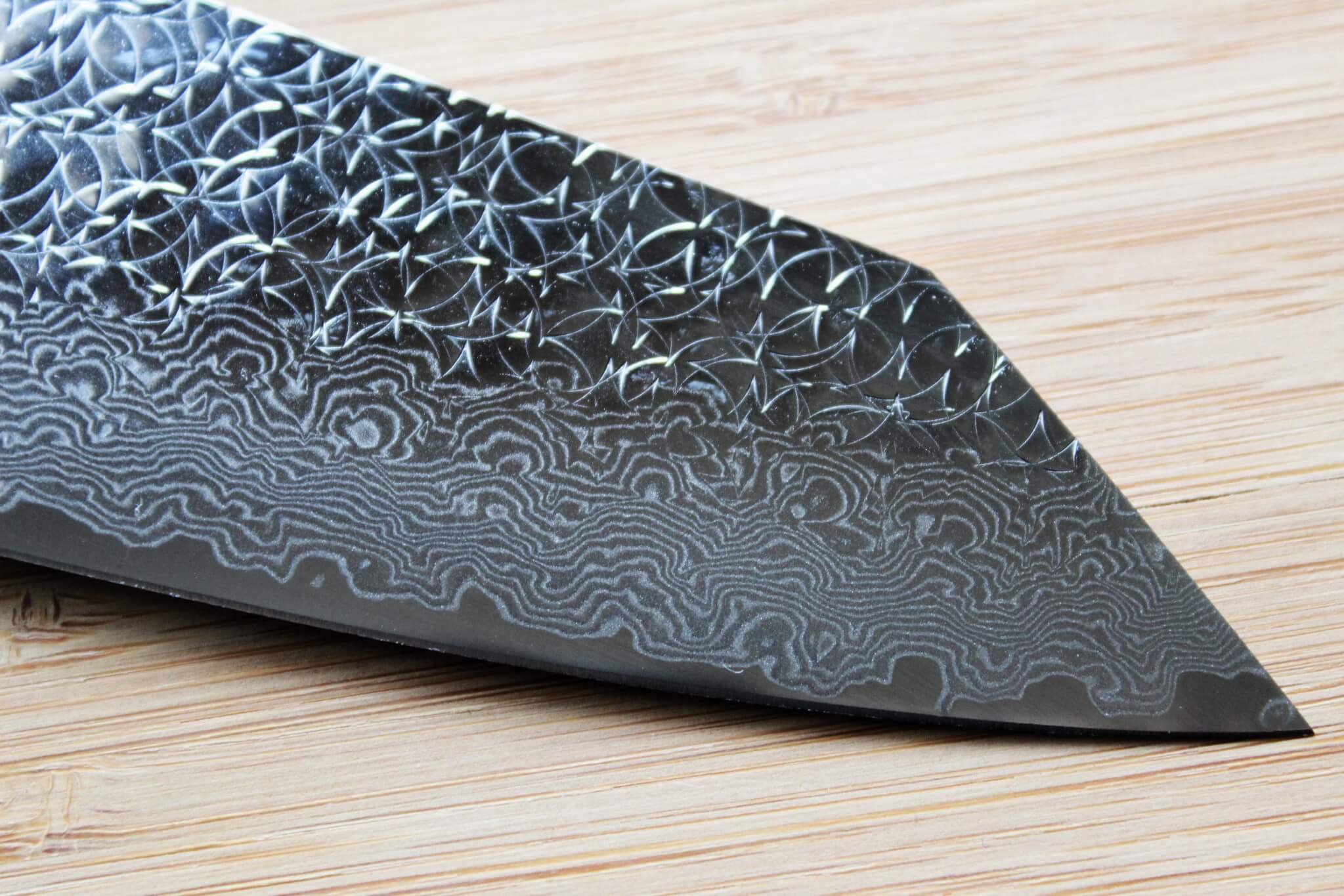 Sakai Takayuki SG2 Kengata Santoku with Rosewood Handle 160mm (6.3")