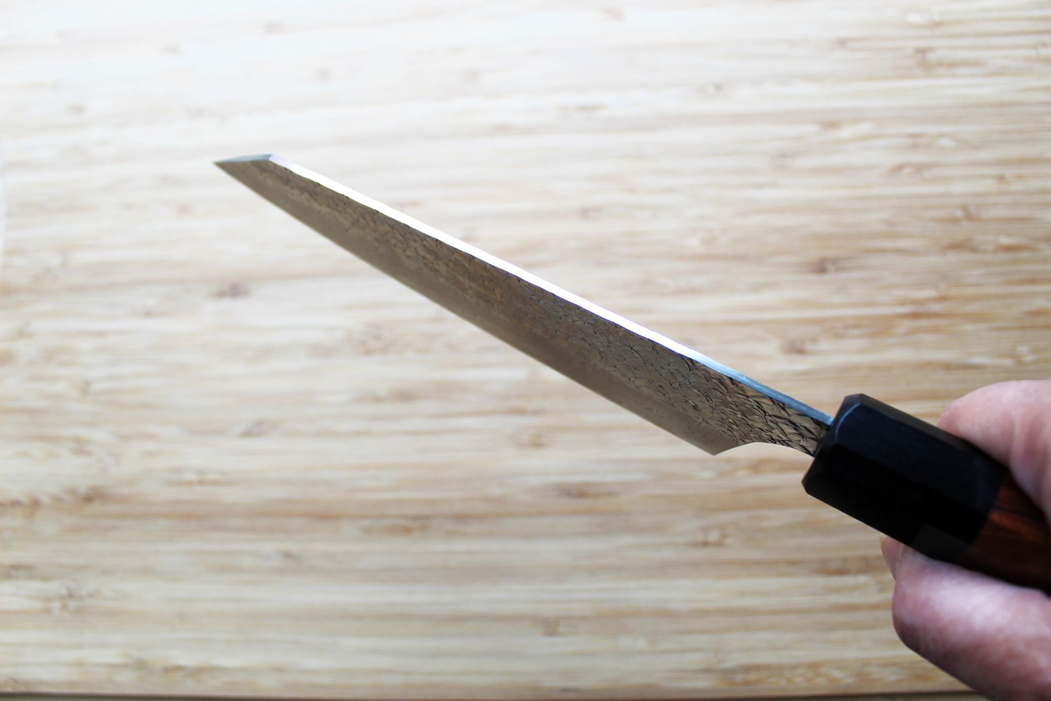 Sakai Takayuki SG2 Kengata Santoku with Rosewood Handle 160mm (6.3")