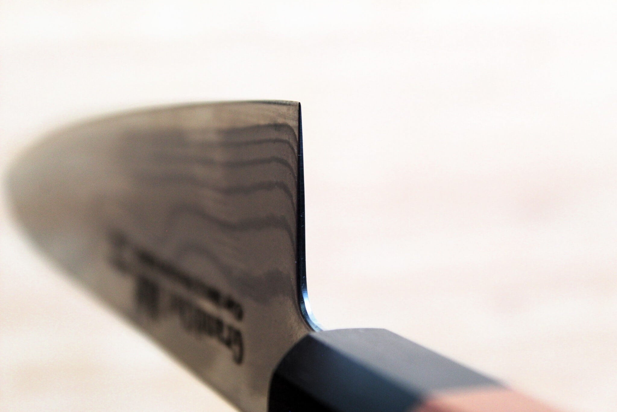 Sakai Takayuki Grand Chef Hamon Damascus Gyuto with Ebony Rosewood Handle 210 mm (8.2")
