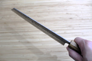 Sakai Takayuki Ginsan Nashiji Kengata Gyuto Knife 240 mm (9.4")