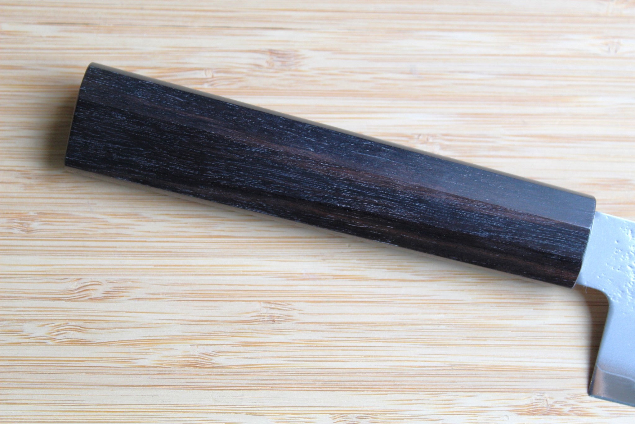 Sakai Takayuki Nashiji Santoku with Ebony Handle 170mm (6.7")