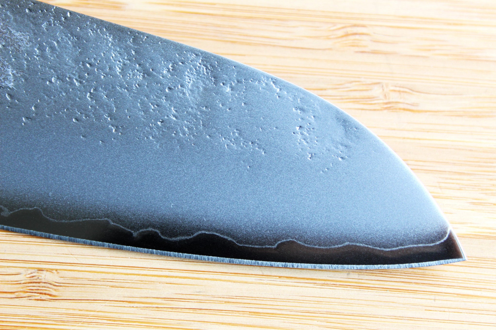 Sakai Takayuki Nashiji Santoku with Ebony Handle 170mm (6.7")