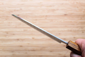 Sawakazuma Hubuki SRS13 Santoku Knife 170 mm / 6.7" Oak Handle