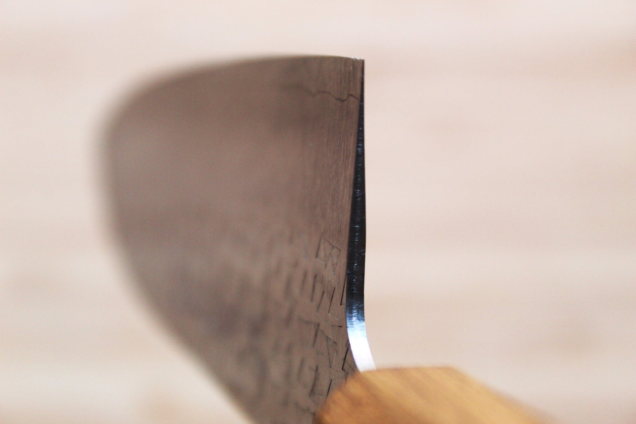 Sawakazuma Hubuki SRS13 Santoku Knife 170 mm / 6.7" Oak Handle