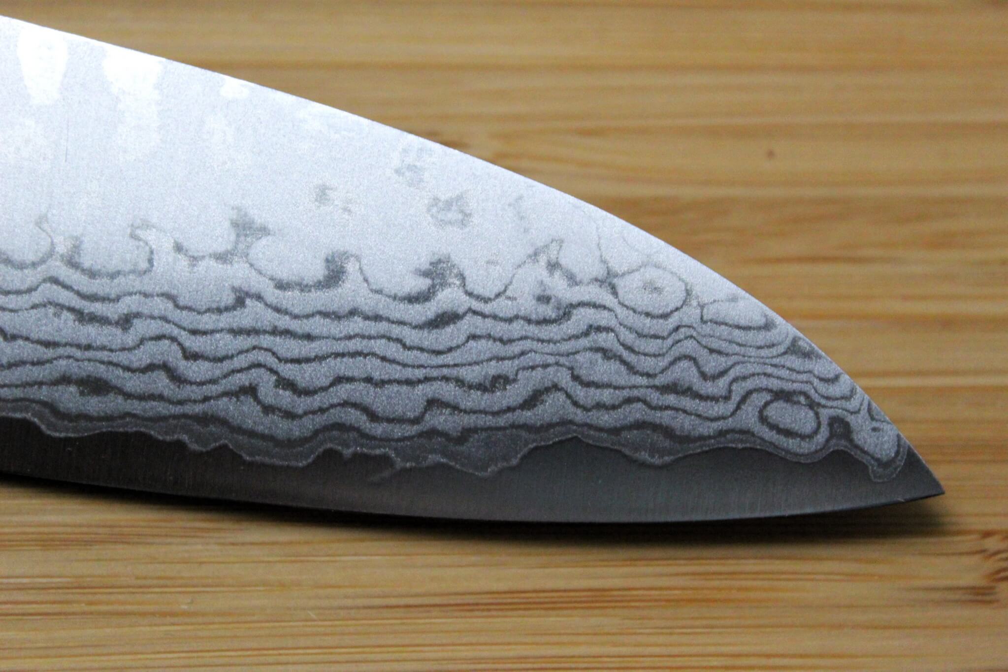 Sawakazuma Ryumon VG-10 17 Layer Damascus Gyuto 180 mm / 7.0"