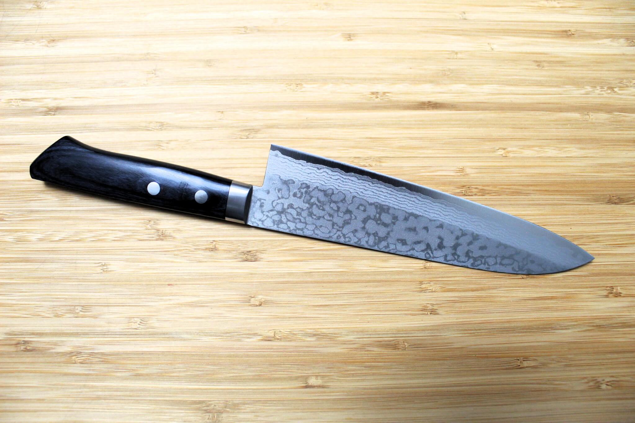 Sawakazuma Ryumon VG-10 17 Layer Damascus Gyuto 180 mm / 7.0"