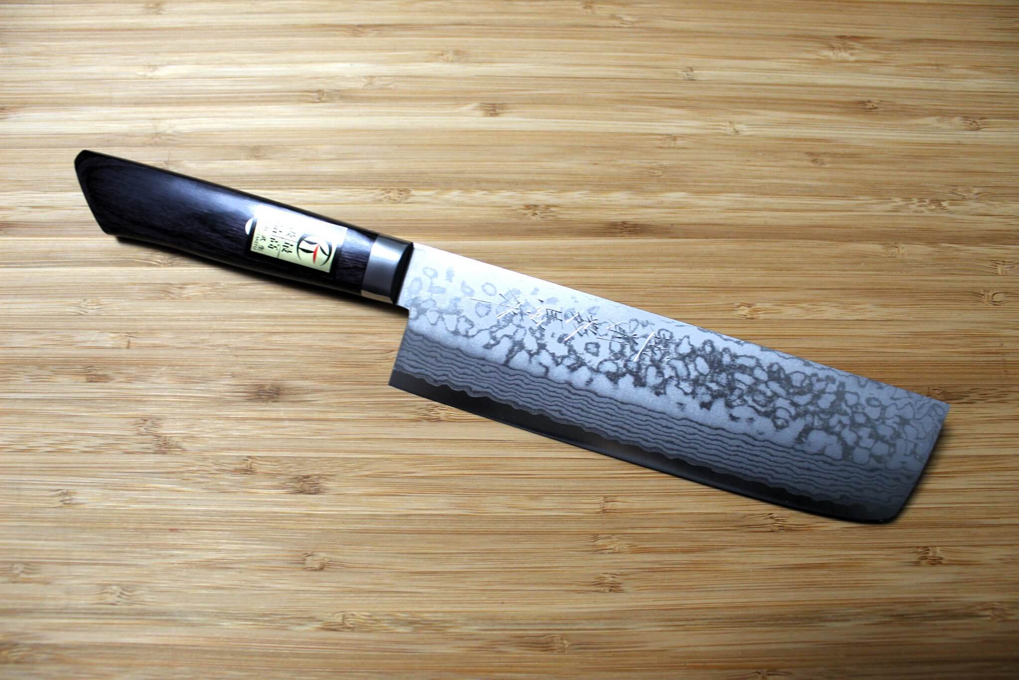 Sawakazuma Ryumon VG-10 17 Layer Damascus Nakiri 170mm / 6.6"