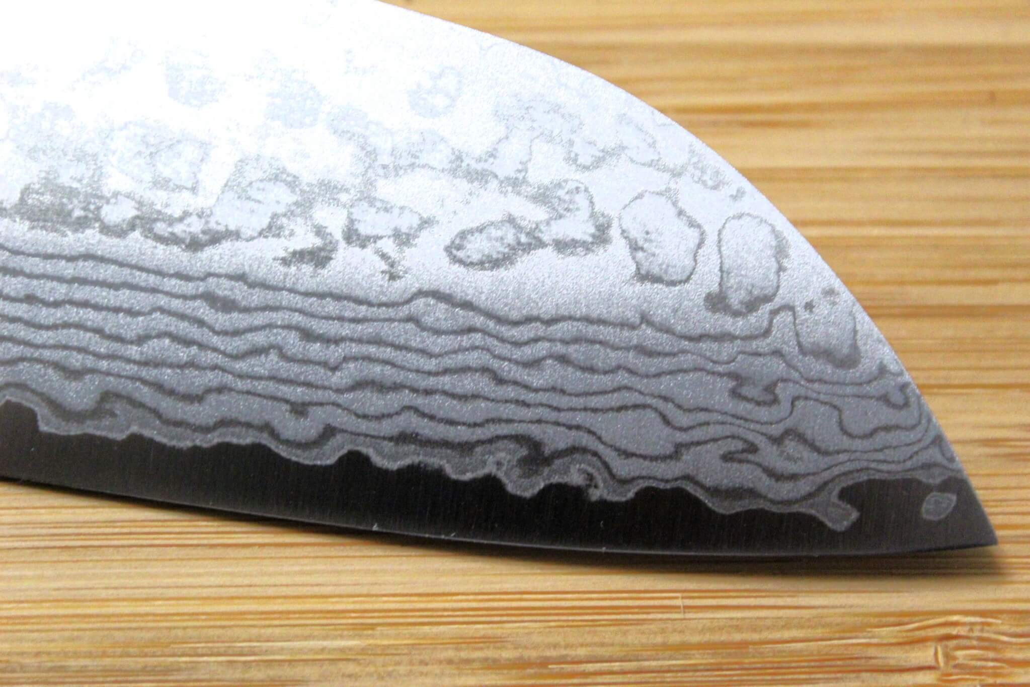 Sawakazuma Ryumon VG-10 17 Layer Damascus Santoku 170mm / 6.6"