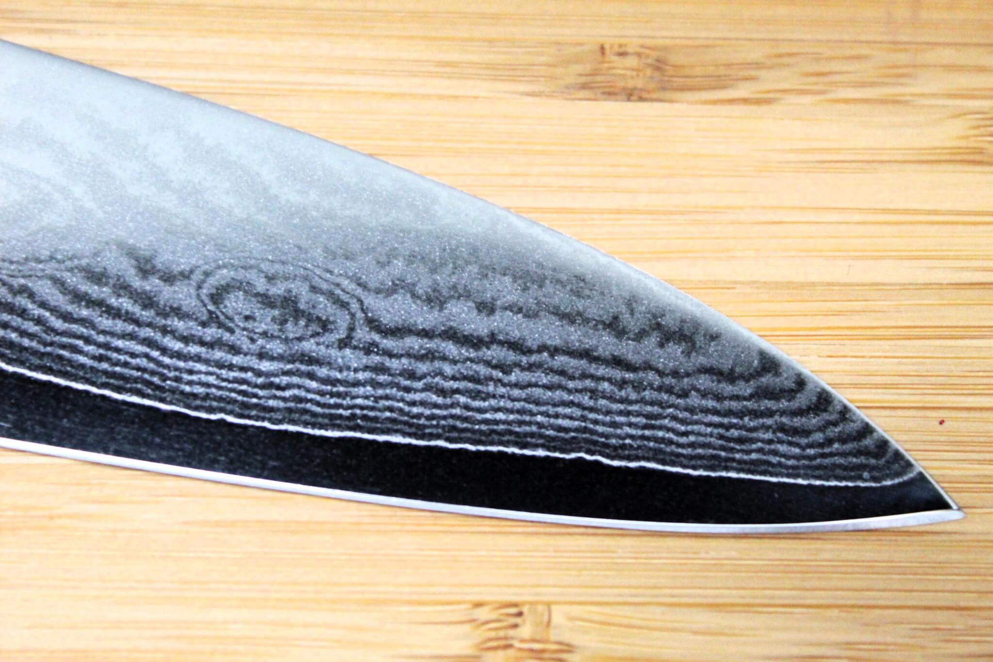 Sawakazuma Senpuu VG-10 Damascus Gyuto Knife 210 mm / 8.2"
