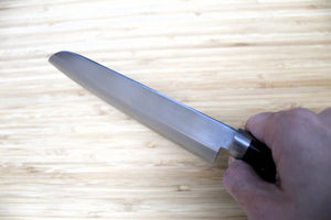 Sawakazuma DP Santoku Knife 170 mm / 6.7" with Navy Mahogany Handle