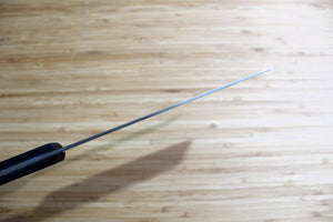 Shigeki Tanaka Damascus VG-10 Nakiri with Blue Handle 165mm / 6.5"