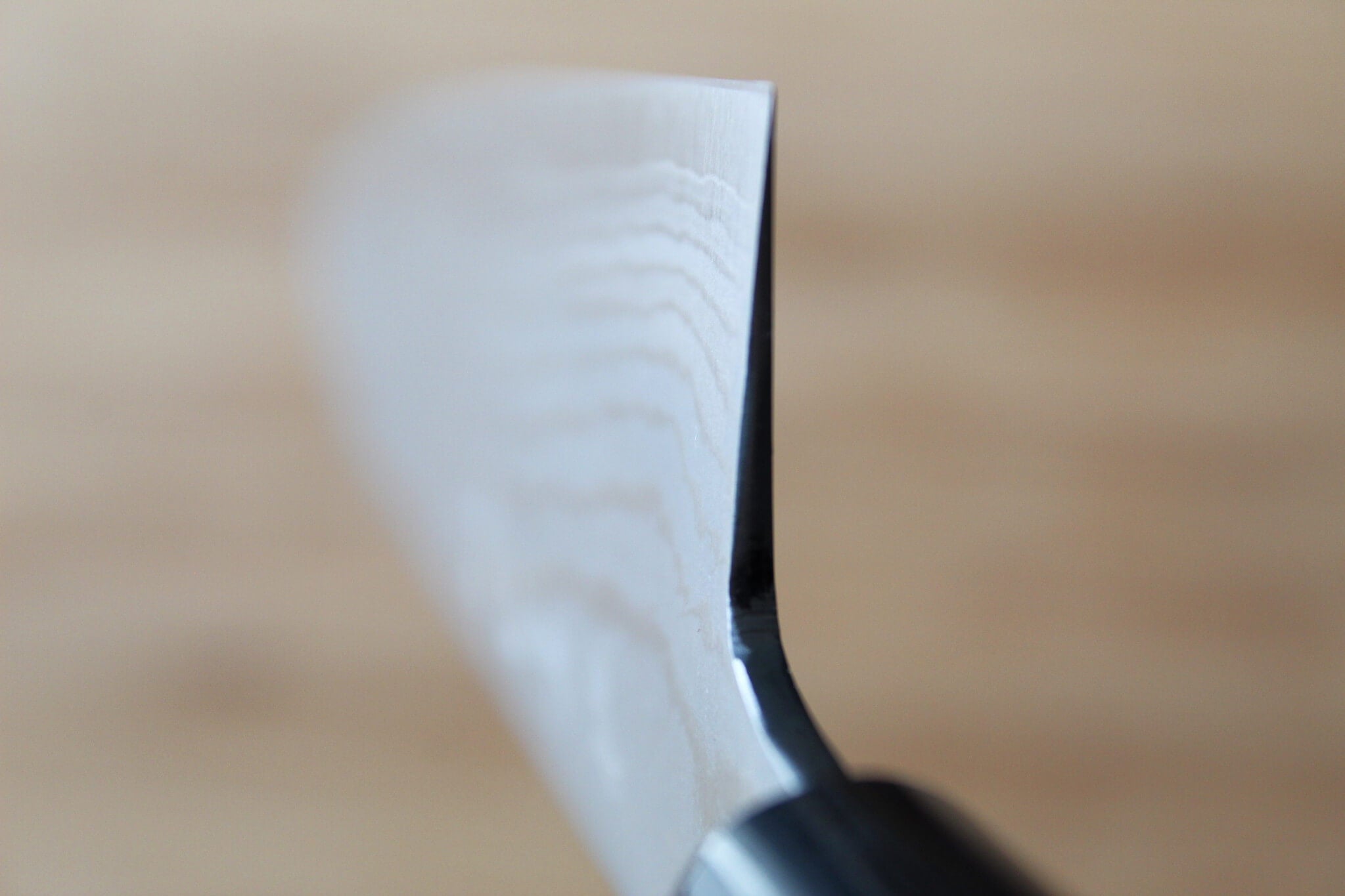Shigeki Tanaka Damascus VG10 Gyuto with Magnolia Handle Buffalo Ferrule 180 mm / 7.1"