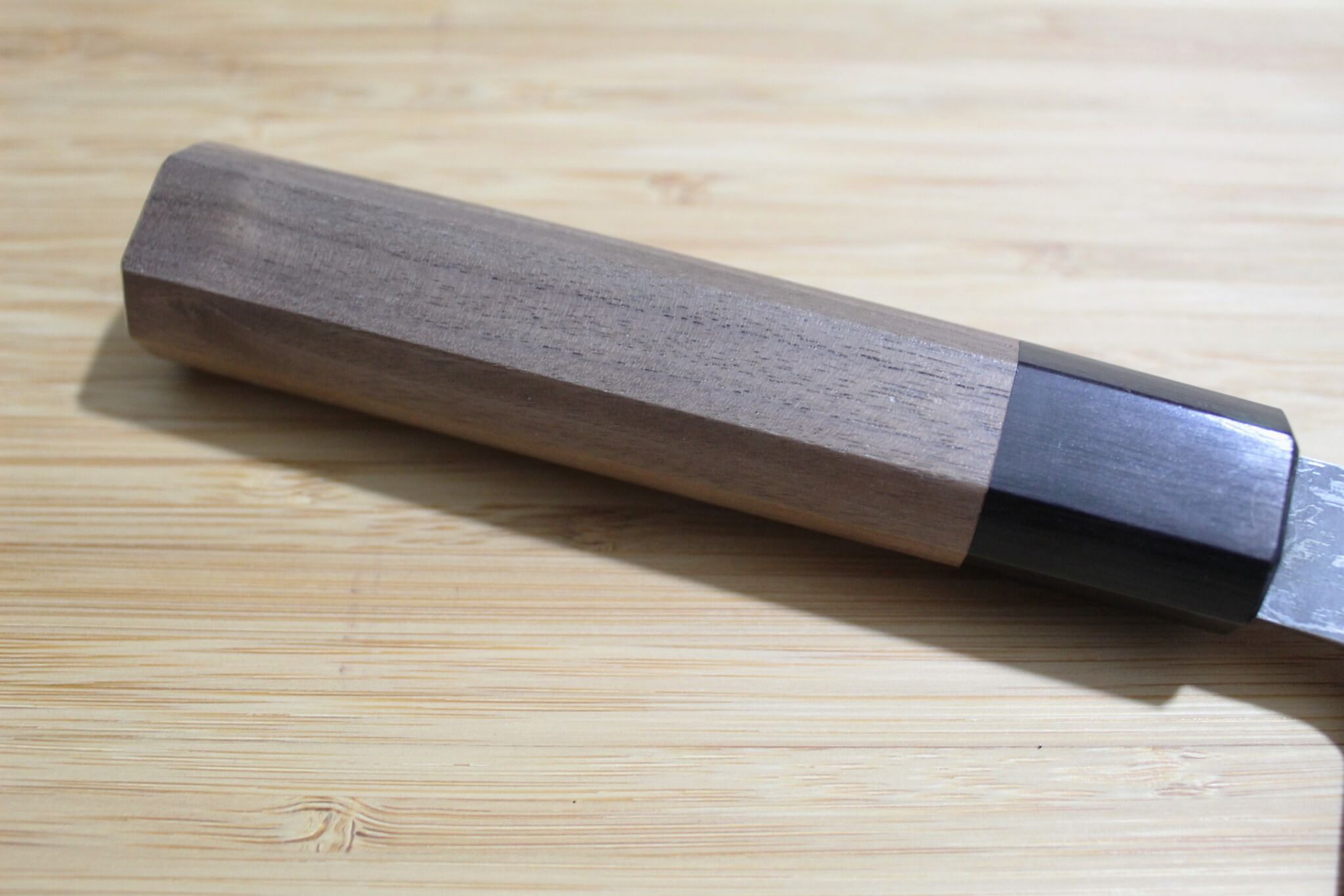 Shigeki Tanaka Damascus SG2 Steel Santoku with Walnut Handle 165 mm / 6.5"